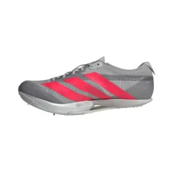 adidas Adizero Prime SP4 Sprinting Bahnschuhe Grey Two/Lucid Red/Silver Metallic
