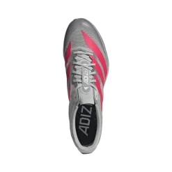 adidas Adizero Prime SP4 Sprinting Bahnschuhe Grey Two/Lucid Red/Silver Metallic