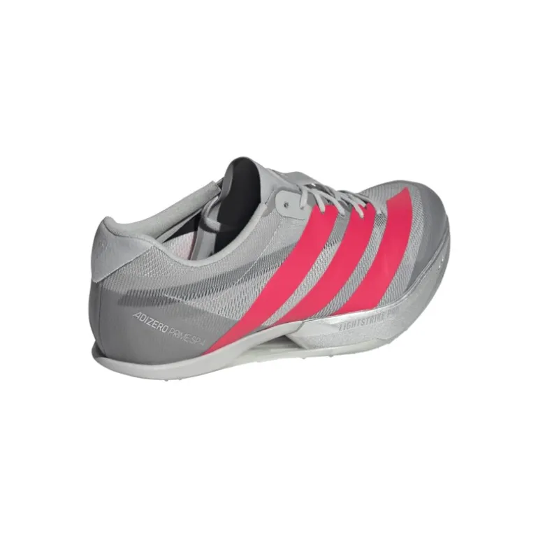 adidas Adizero Prime SP4 Sprinting Bahnschuhe Grey Two/Lucid Red/Silver Metallic