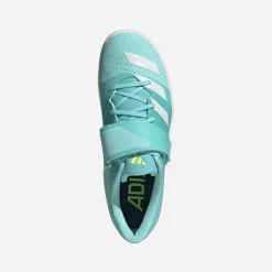 adidas Adizero Throws Cloudfoam Wurf Diskus Speer Spikes Flash Aqua/Zero Metalic/Lucid Lemon