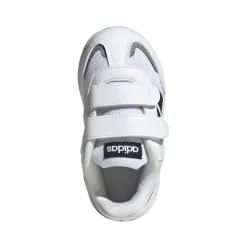 adidas Babys Tensaur Klettverschluss Sneaker Cloud White/Core Black/Grey Four