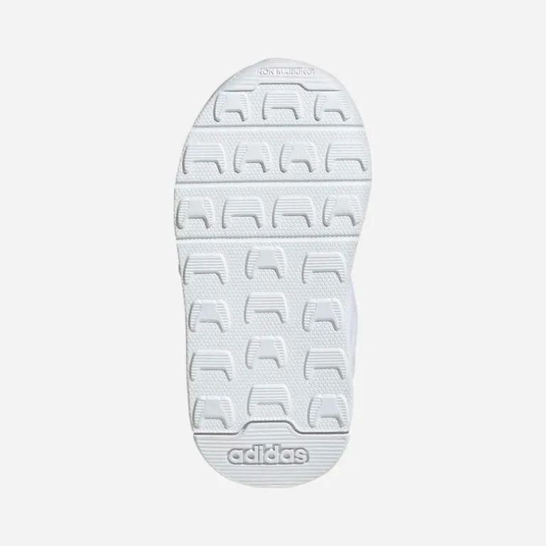 adidas Babys Tensaur Klettverschluss Sneaker Cloud White/Core Black/Grey Four
