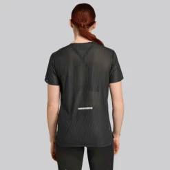 adidas Damen Adi365 Climacool+ Lauf T Shirt Schwarz/Grey Six