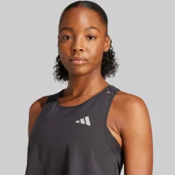 adidas Damen Adi365 Climacool+ Lauf Crop Top Schwarz