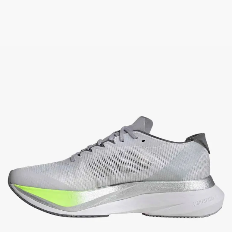 adidas Damen Adizero Boston 12 Lightstrike Pro Neutrale Laufschuhe Dash Grey/Lucid Red/Lucid Lemon