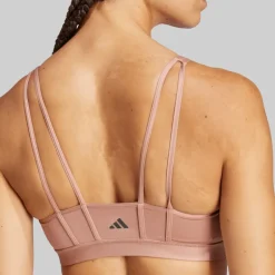 adidas Damen All Me Essentials Leichter Stütz BH Warm Clay