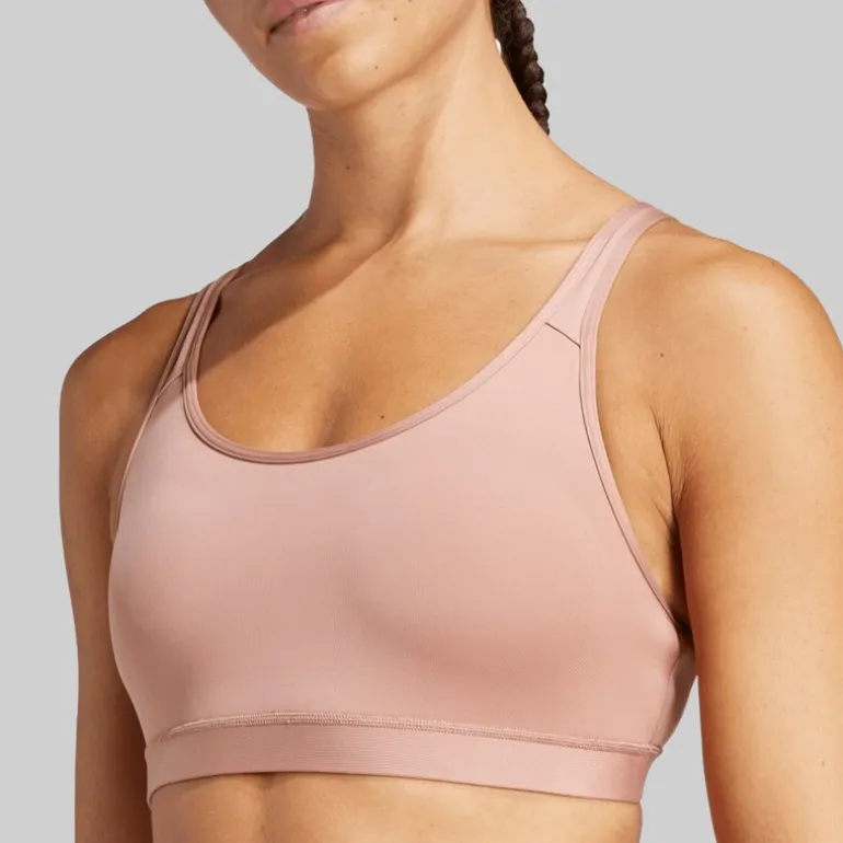 adidas Damen All Me Essentials Leichter Stütz BH Warm Clay