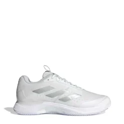 adidas Damen Avacourt 2 Sandplatz Tennisschuhe Cloud White/Silver Metallic/Weiß