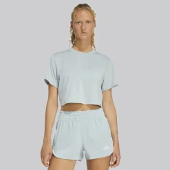 adidas Damen Climacool Power Training Grafik T Shirt Wonder Sage