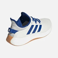 adidas Damen Cloudfoam Pure Trainer Core White/Royal Blue/Grey One