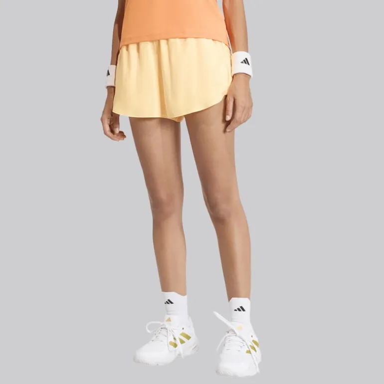 adidas Damen Club Climacool Shorts Ice Tangerine