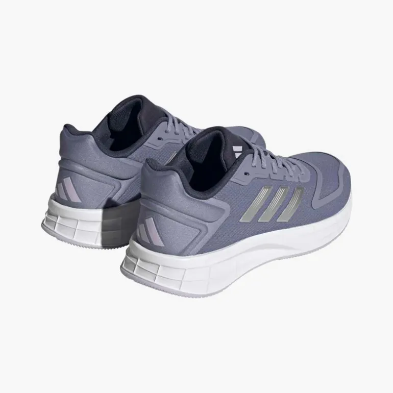 adidas Damen Duramo 10 Neutrale Laufschuhe Silver Violet/Silver Metallic/Silver Dawn