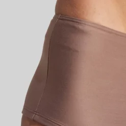 adidas Damen Essentials Badehose Hot Pants Trace Brown