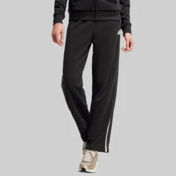 adidas Damen Essentials Farbklecks French Terry Jogginghose Schwarz