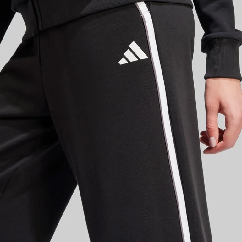 adidas Damen Essentials Farbklecks French Terry Jogginghose Schwarz