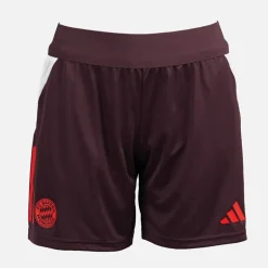 adidas Damen FCB FC Bayern München Trainingsshorts Shadow Maroon/Rot