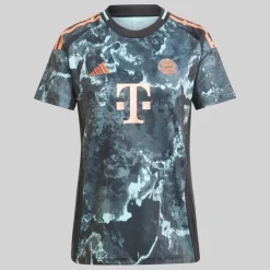 adidas Damen FCB FC Bayern München 24/25 Auswärtstrikot Schwarz