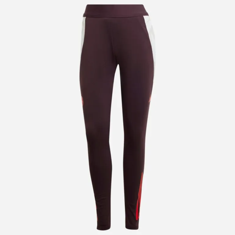 adidas Damen FCB FC Bayern München Trainingshose Shadow Maroon/Rot