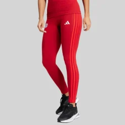 adidas Damen FCB FC Bayern München Leggings Team Power Red 2