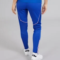 adidas Damen FFC Team Frankreich Trainingshose Semi Lucid Blue