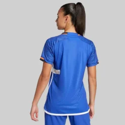 adidas Damen FFHB Frankreich Handball 25/26 Heim Replica Trikot Semi Lucid Blue