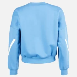 adidas Damen FFR Frankreich Rugby Z.N.E. Reise Sweatshirt Focus Blue