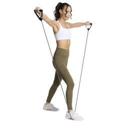 adidas Damen Optime Trainings Leggings Olive Strata