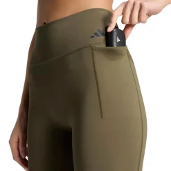 adidas Damen Optime Trainings Leggings Olive Strata