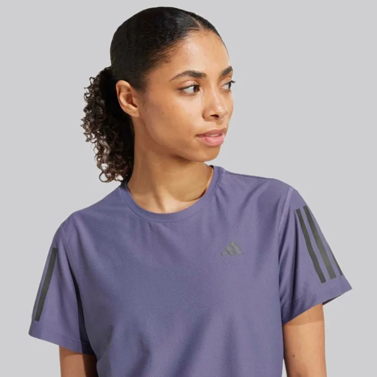 adidas Damen Own The Run Laufshirt Preloved Violet