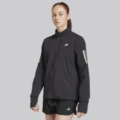 adidas Damen Own The Run Winter Laufjacke Schwarz