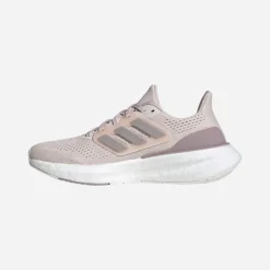 adidas Damen Pureboost 23 neutrale Laufschuhe Putty Mauve/Wonder Taupe/Preloved Fig