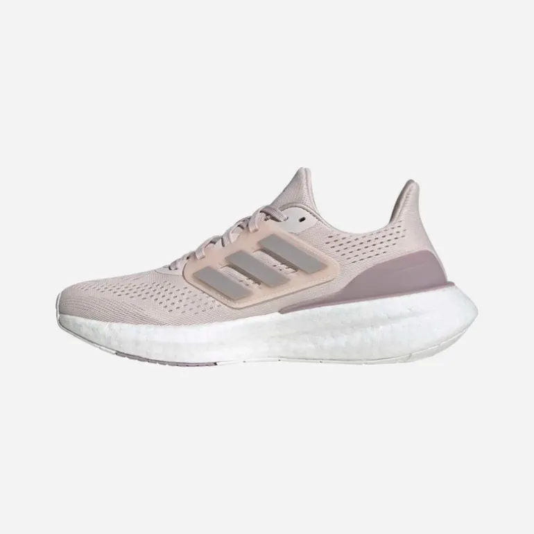 adidas Damen Pureboost 23 neutrale Laufschuhe Putty Mauve/Wonder Taupe/Preloved Fig