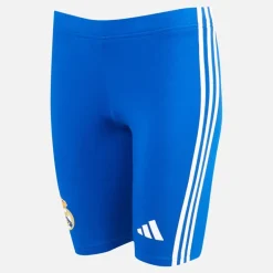 adidas Damen RMCF Real Madrid enge Shorts Collegiate Royal