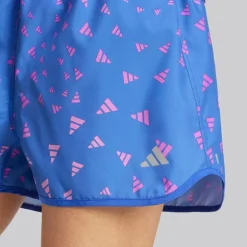 adidas Damen Run It AEROREADY Laufshorts Semi Lucid Blue