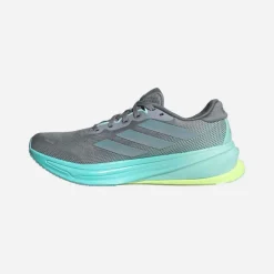 adidas Damen Supernova Rise 2 Neutrale Laufschuhe Grau/Magic Grey Metallic/Flash Aqua