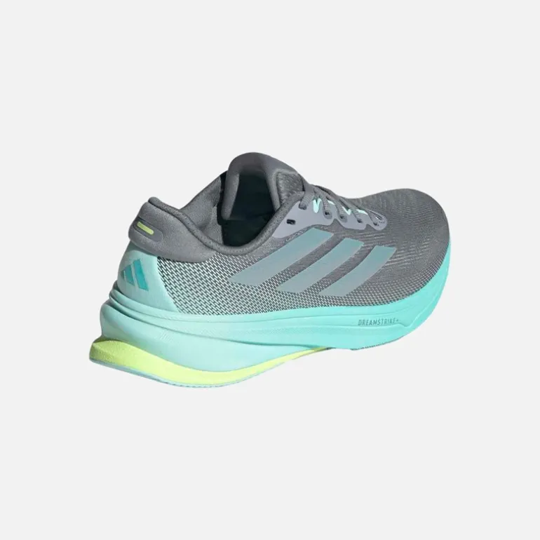 adidas Damen Supernova Rise 2 Neutrale Laufschuhe Grau/Magic Grey Metallic/Flash Aqua