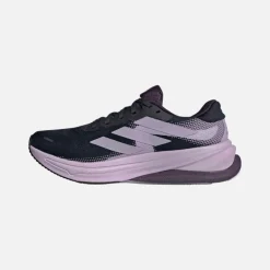 adidas Damen Supernova Solution 2 Stabilitäts Laufschuhe Aurora Ink/Power Plum/Aurora Plum