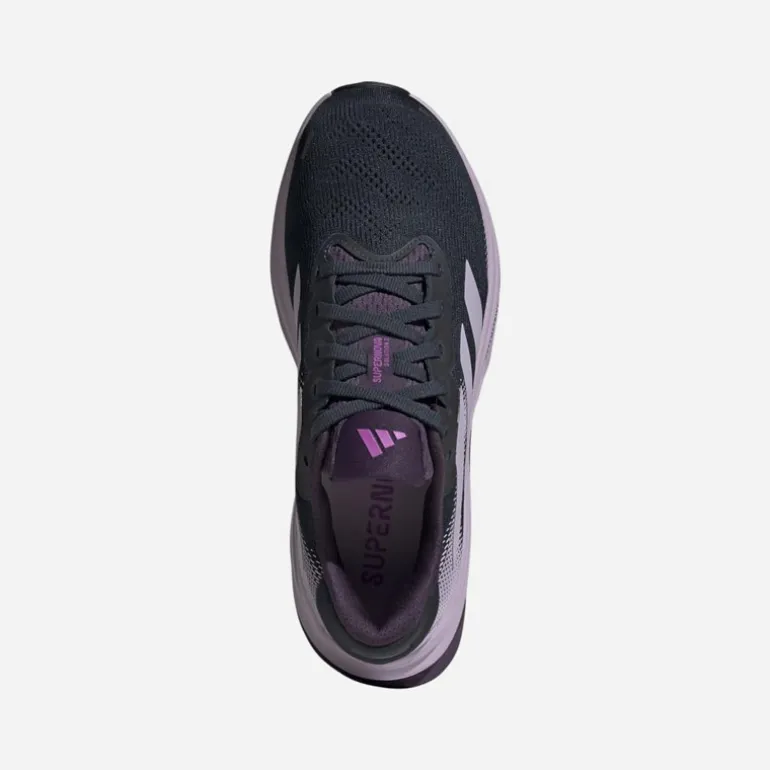 adidas Damen Supernova Solution 2 Stabilitäts Laufschuhe Aurora Ink/Power Plum/Aurora Plum
