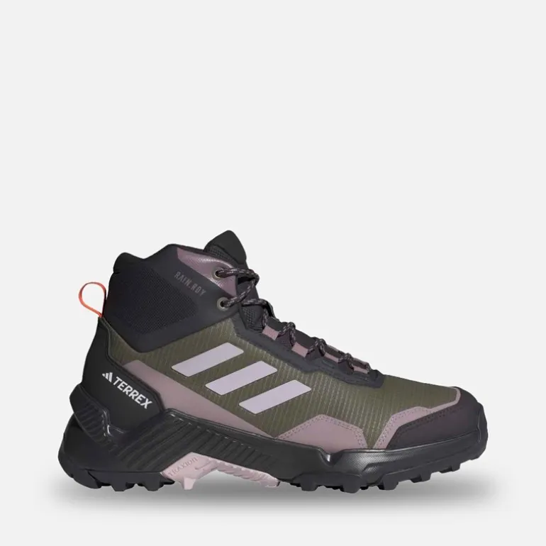 adidas Damen Terrex Eastrail 2 Mid Rain.RDY Wanderschuhe Olive Strata/Silver Dawn/Ambient Tin