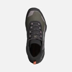 adidas Damen Terrex Eastrail 2 Mid Rain.RDY Wanderschuhe Olive Strata/Silver Dawn/Ambient Tin