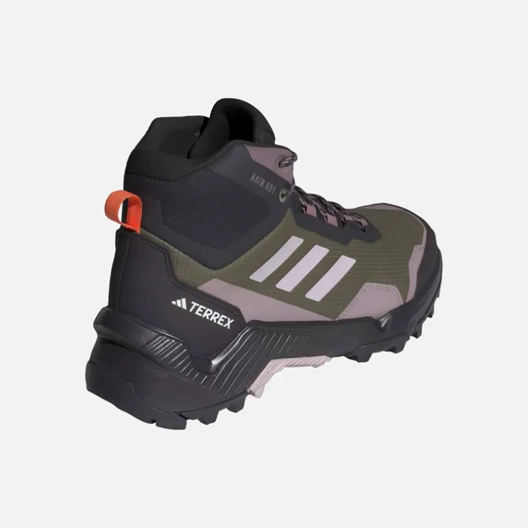 adidas Damen Terrex Eastrail 2 Mid Rain.RDY Wanderschuhe Olive Strata/Silver Dawn/Ambient Tin