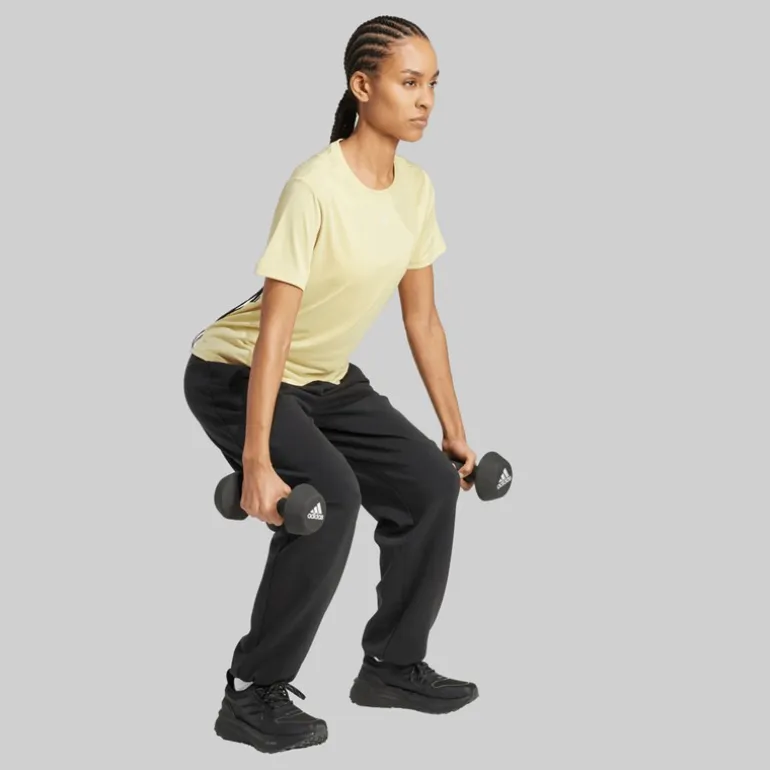 adidas Damen T Shirt Training entworfen Powder Yellow