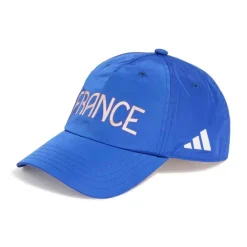adidas FFR Team Frankreich Tech Kappe Semi Lucid Blue