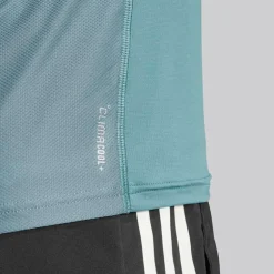 adidas Herren Adi365 Climacool+ Laufshirt mit langen Ärmeln Preloved Teal