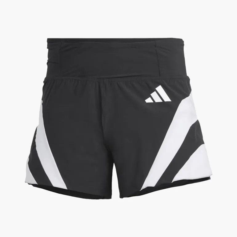adidas Herren Adizero Archive Lauf Gel Shorts Schwarz