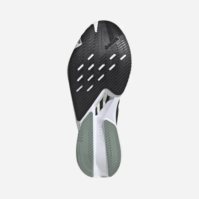 adidas Herren Adizero Boston 12 Lightstrike Pro Neutrale Laufschuhe Aurora Ink/Silver Metallic/Pulse Lime