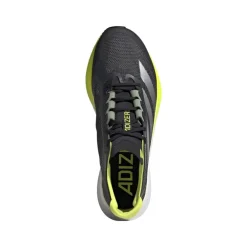 adidas Herren Adizero Boston 12 Lightstrike Pro Neutrale Laufschuhe Aurora Ink/Silver Metallic/Pulse Lime