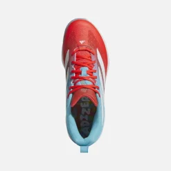 adidas Herren Adizero Impact Kunstrasen Baseball Schuhe Bright Cyan/Footwear White/Bright Red