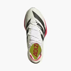 adidas Herren Adizero Prime X3 Strung Neutral Laufschuhe Cloud White/Core Black/Lucid Red