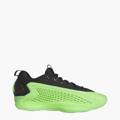 adidas Herren Anthony Edwards 1 Low 'Slime' Basketballschuhe Lucid Lime/Aurora Ink/Core Black